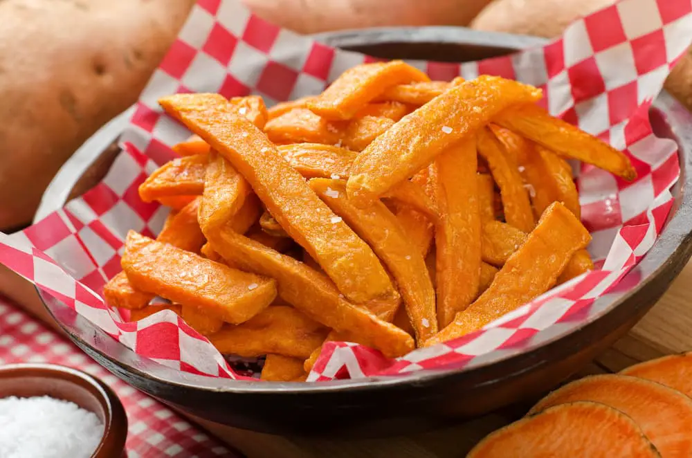 Frites de patate douce