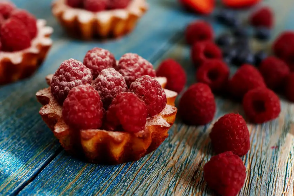 Tartelette framboise