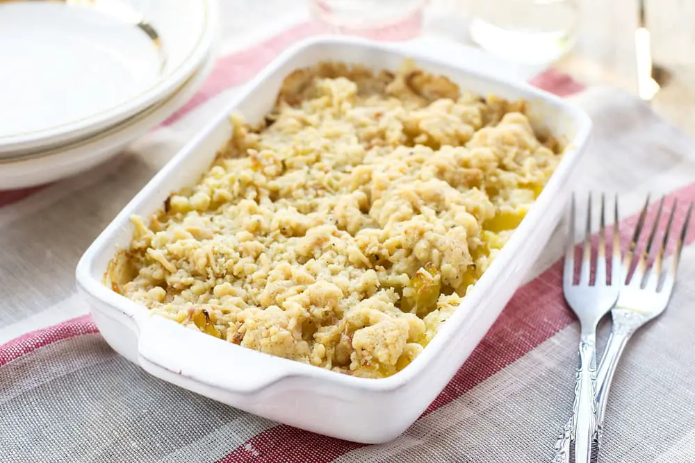 crumble salé