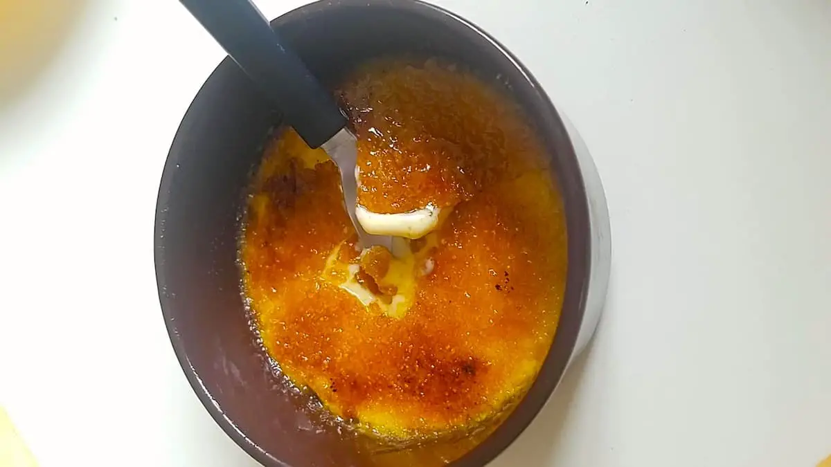 Crème brûlée simple