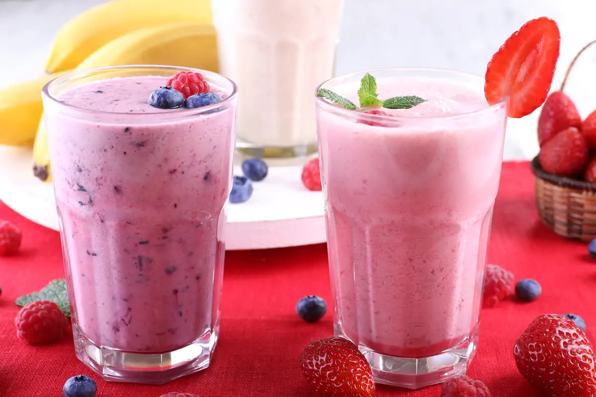 recette smoothie fruit rouge