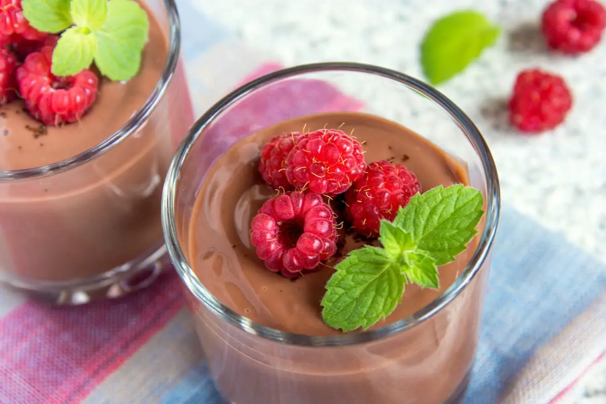 mousse au chocolat healthy