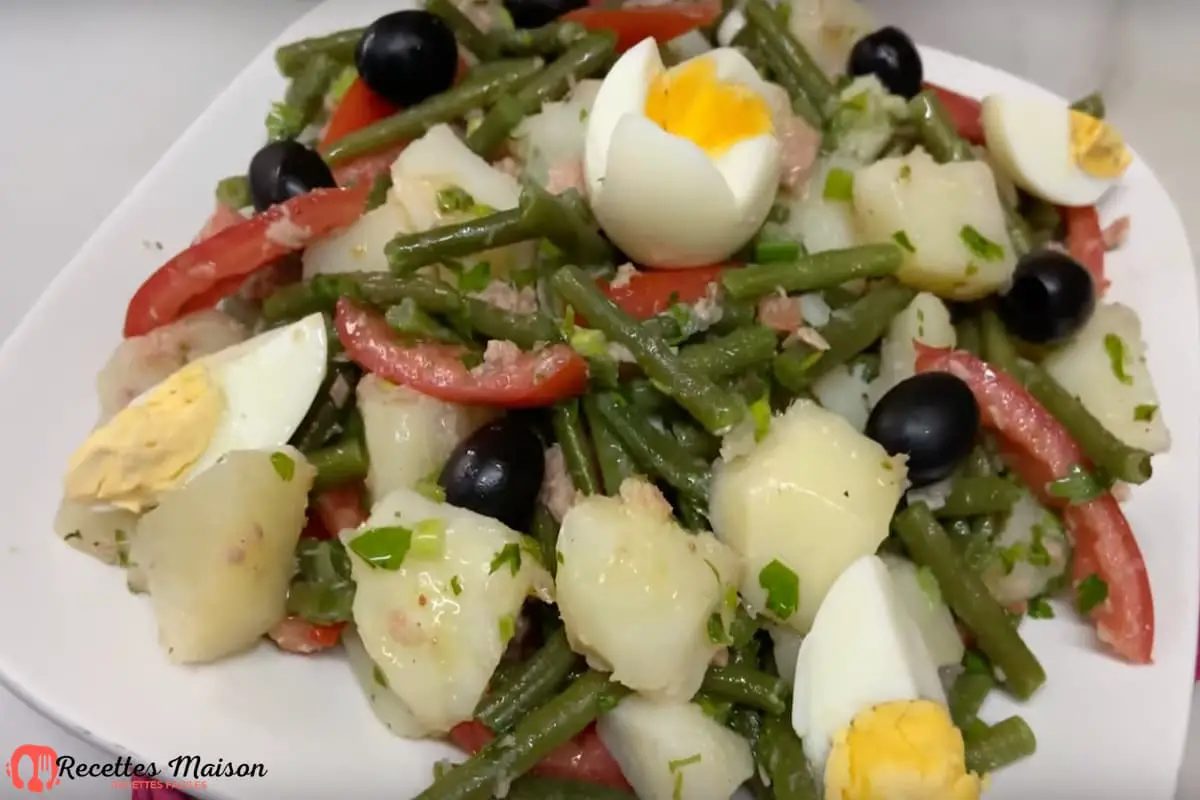 salade niçoise haricots verts