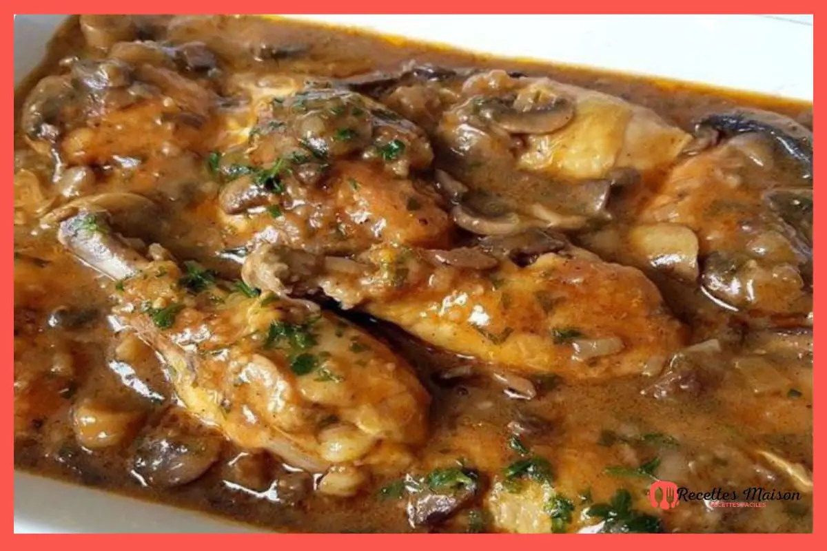 Poulet Chasseur aux Champignons