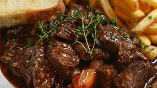 Carbonnade Flamande avec Frites