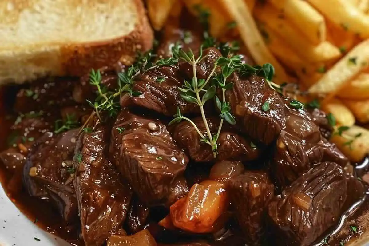 Carbonnade Flamande avec Frites