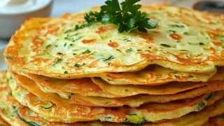 Crêpes de courgettes gourmandes