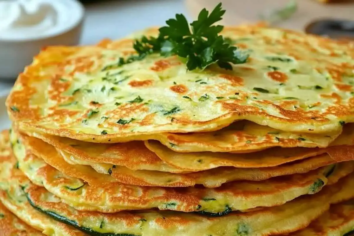 Crêpes de courgettes gourmandes