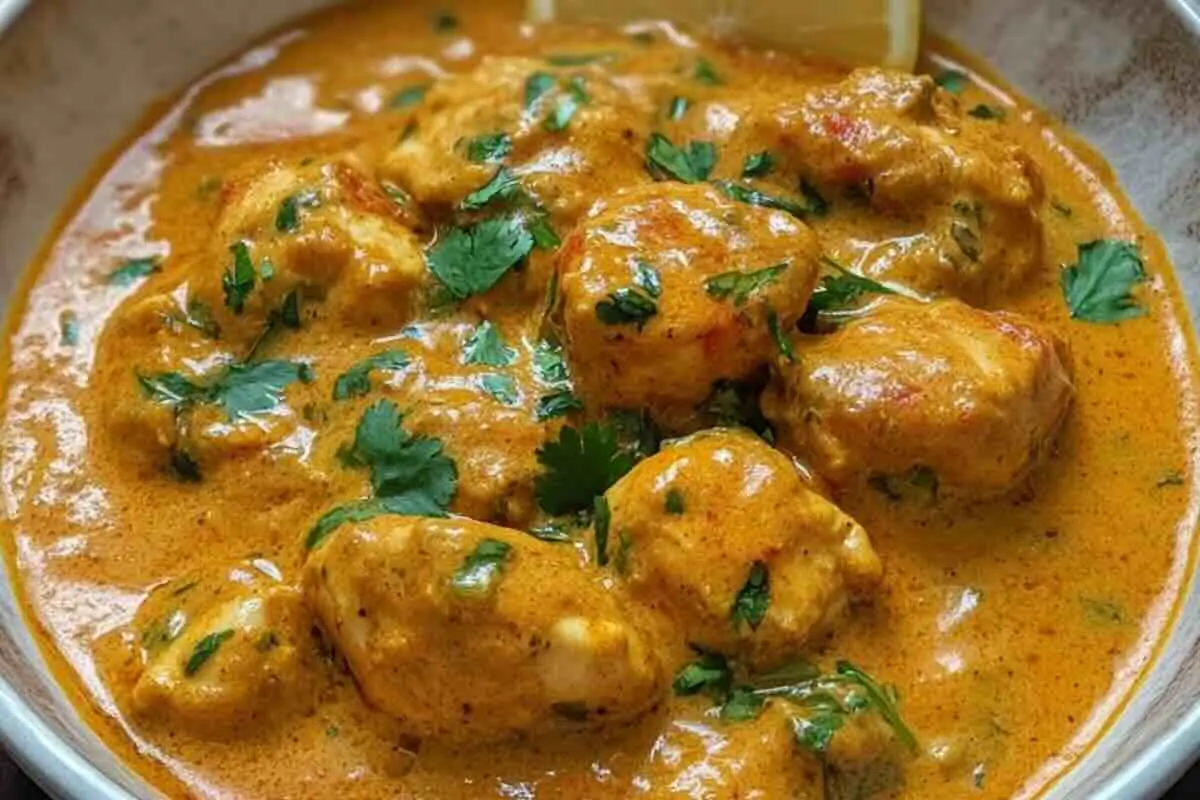 Poulet épicé au curry