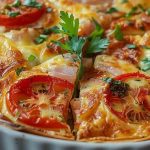 Quiche Sans Pâte au Thon et Tomate