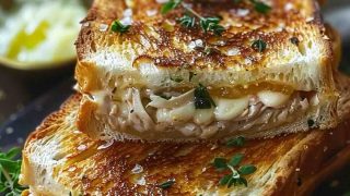 Croque-Monsieur au Thon et Ciboulette