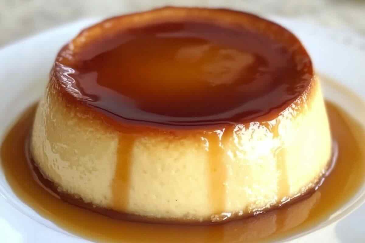 Flan au Caramel Onctueux