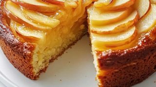 Gâteau Moelleux au Yaourt et Pommes