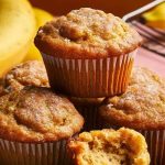 Muffins moelleux à la banane