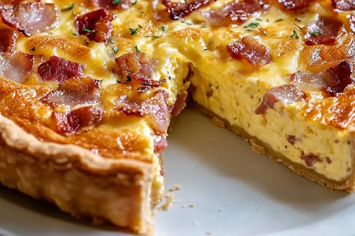 Quiche lorraine classique