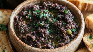 Tapenade d'olives savoureuse