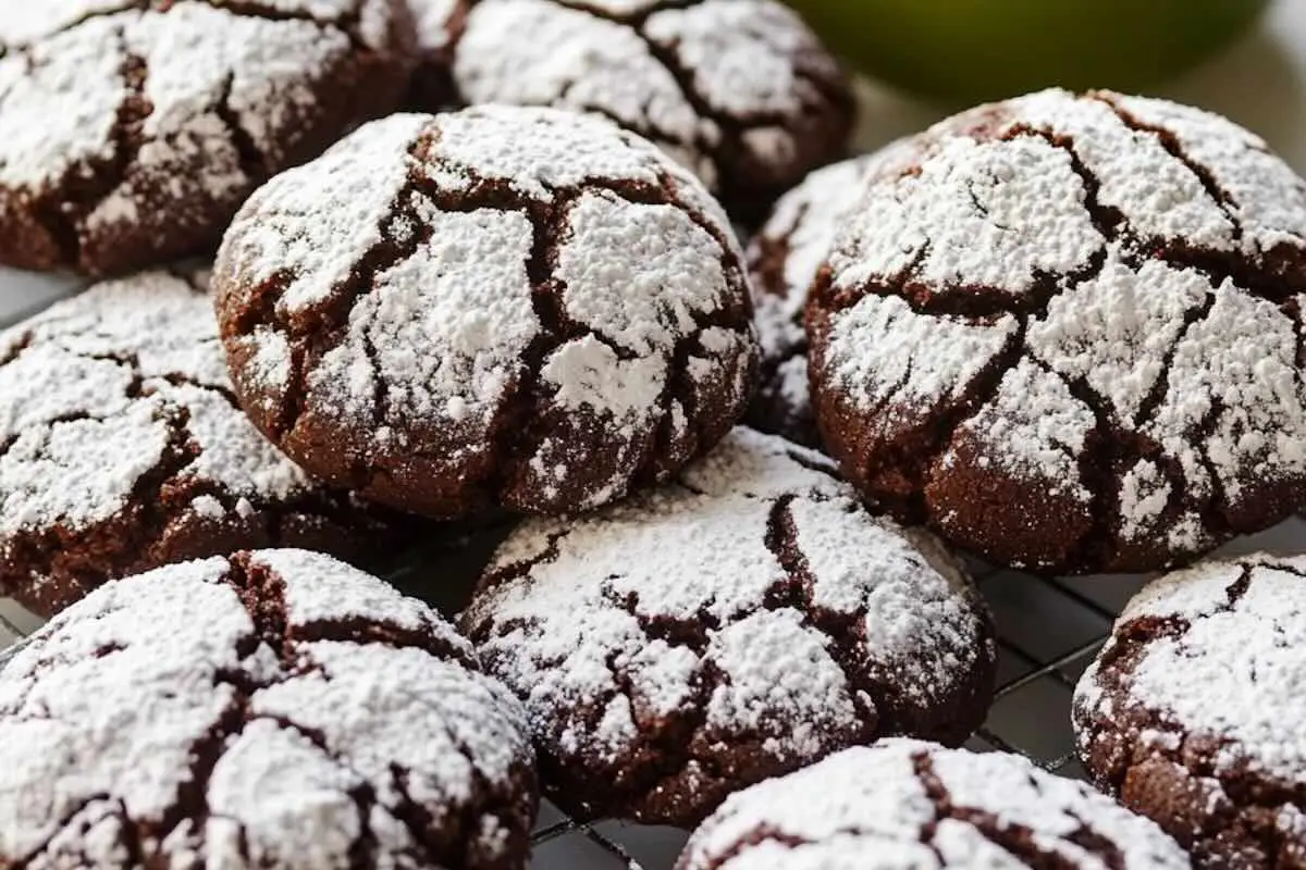 Crinkles au chocolat ultra moelleux