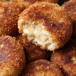 Croquettes de poulet cœur coulant