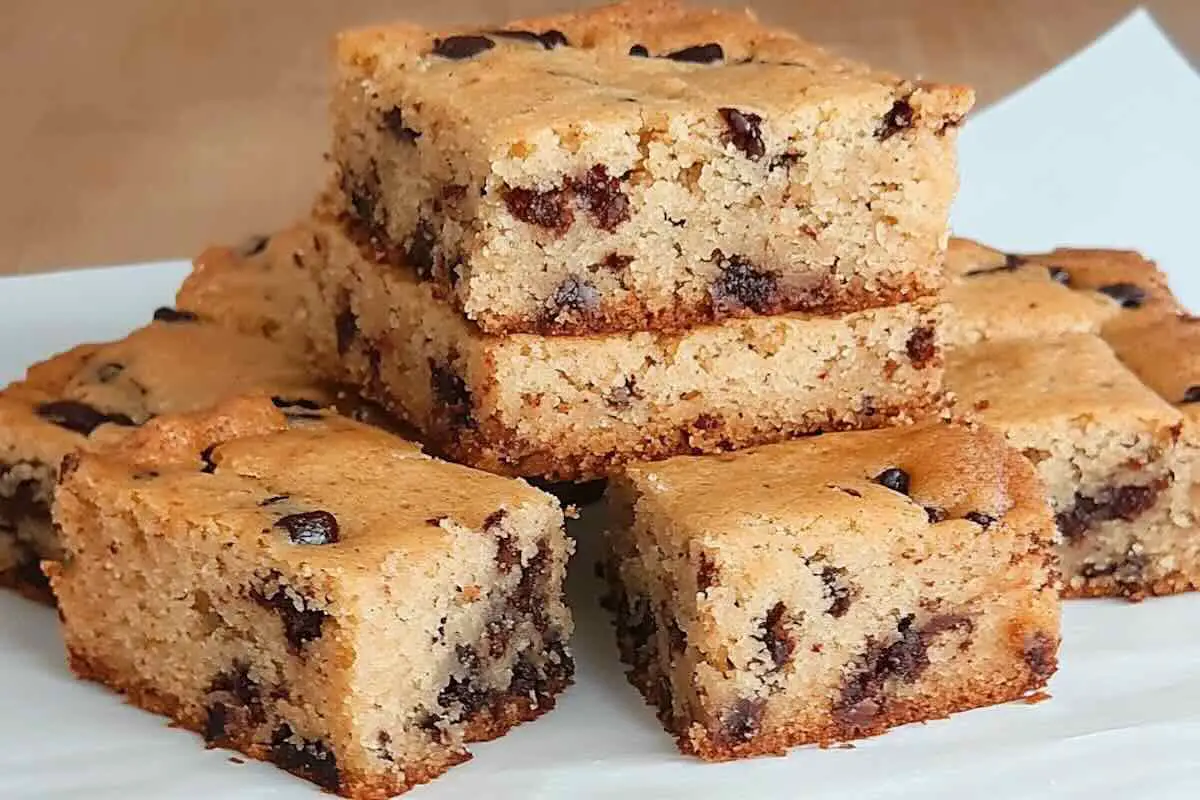 Gâteau moelleux aux noisettes et pépites de chocolat