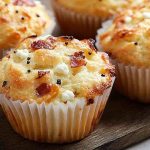 Muffins chèvre et bacon